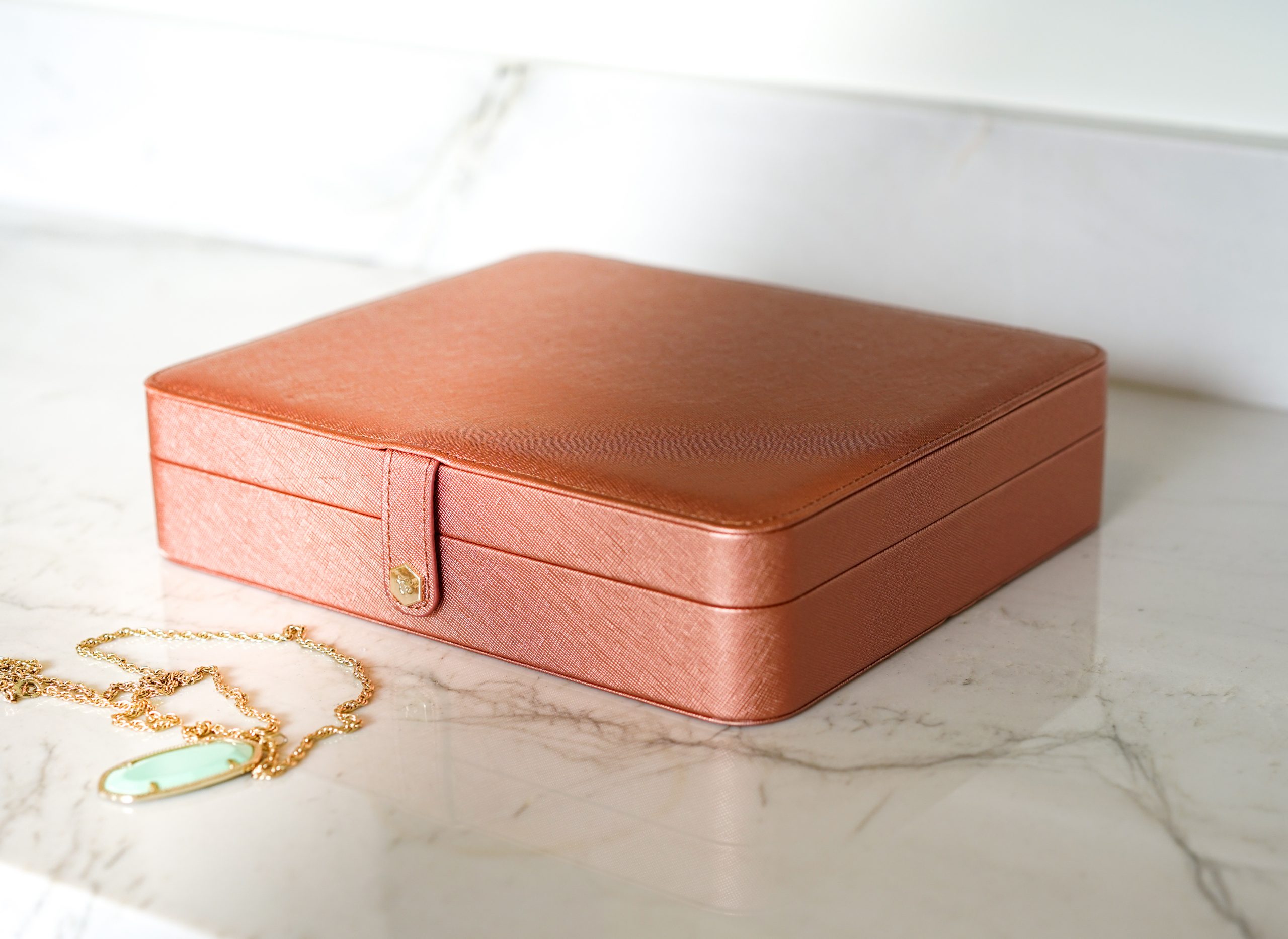 Melissa Jewelry Travel Case ~ Coral